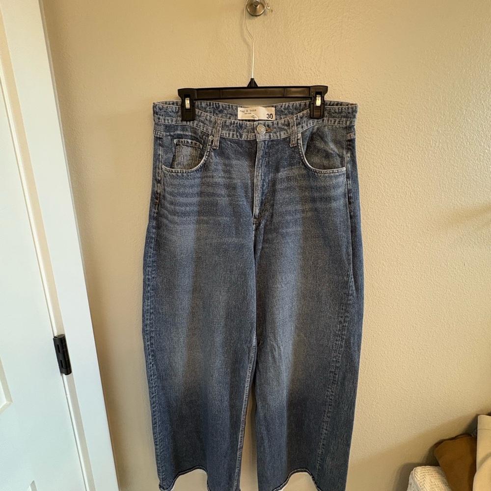 rag & bone Miramar Sofie Wide-Leg Pants - Picture 4 of 8